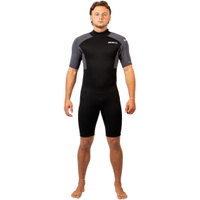 Männer Response Natur 3/2mm Rückenreißverschluss Shorty Neoprenanzug